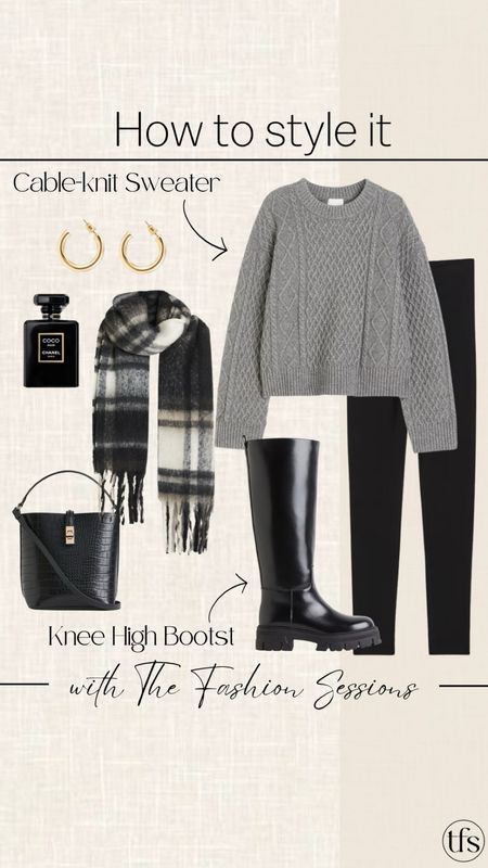 Fall Outfit | Knit Sweater | Knee High Boots | 

#LTKSeasonal #LTKstyletip
