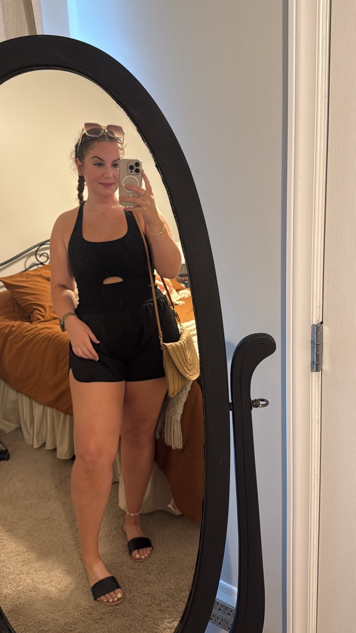 easy one piece outfit 🖤 

#LTKMidsize #LTKActive