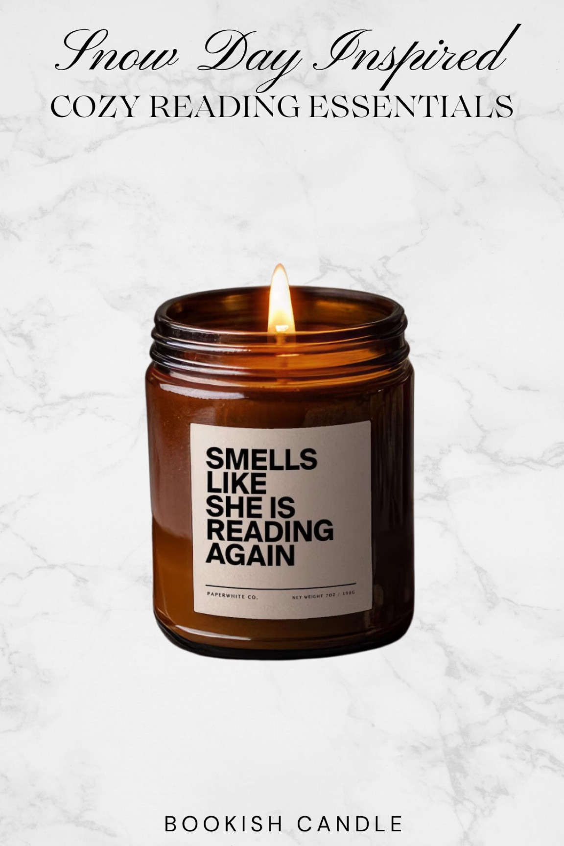 Bookish candle, smells like she’s reading 




#LTKHome