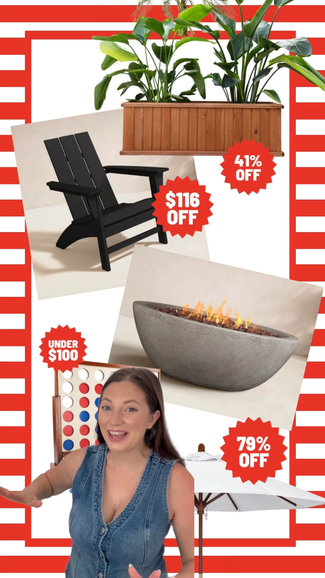#ad Giving your outdoor space a refresh doesn’t have to mean a full makeover. ✨ I rounded up our favorite. Wayfair finds that instantly will make your patio or backyard feel more polished – including the planter box that gave Lina’s home, such an easy curb appeal upgrade. 😍 Wayfair’s Fourth of July sale is happening now through July 6 with up to 70% OFF plus fast, free shipping on orders of $35 or more. #Wayfair #WayfairPartner @Wayfair

#LTKSaleAlert #LTKHome #LTKSeasonal