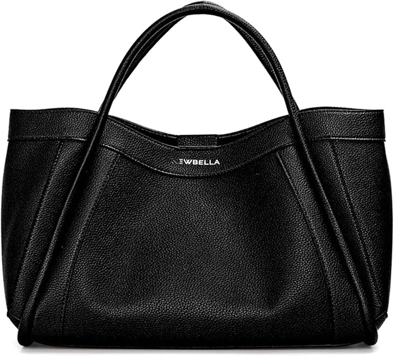 NEWBELLA Tote Bag for Women, Large Capacity Crossbody Handbag Hobo with Buckle Closure | Amazon (US)