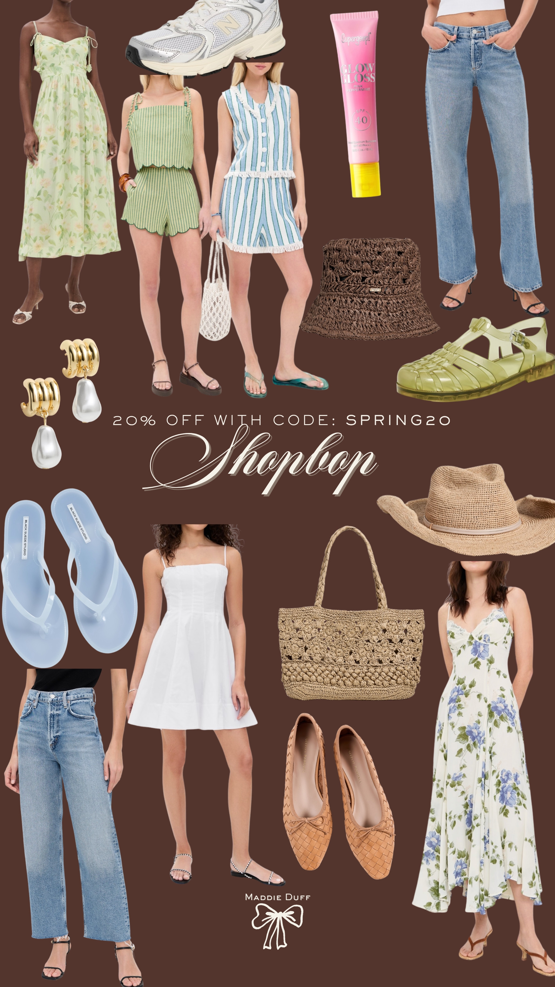 The Shopbop sale is here! Use code SPRING20 to save on select styles for spring!

spring outfits, spring style, spring dresses, shopbop sal 

 #LTKSaleAlert