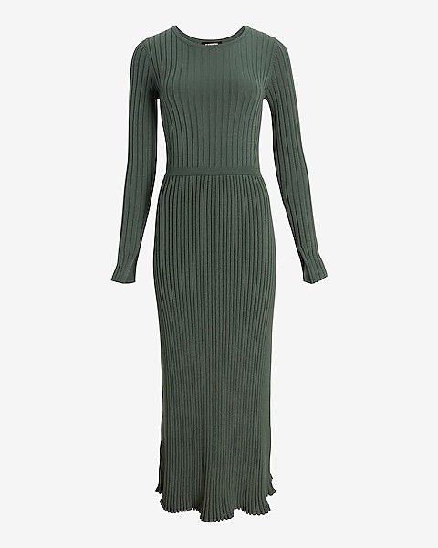 Ribbed Sweater Dress, Fall Date Night, Fall Date Night Outfits, Date Night Fall, Date Night Outfit | Express