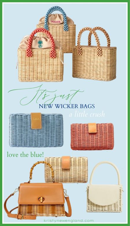 New wicker bags I love for this season. 

Blue wicker bag, wicker clutch, spring bags, basket bags, summer bags, mark and Graham, j McLaughlin, Tuckernuck, white wicker bag

#LTKtravel #LTKitbag #LTKGiftGuide