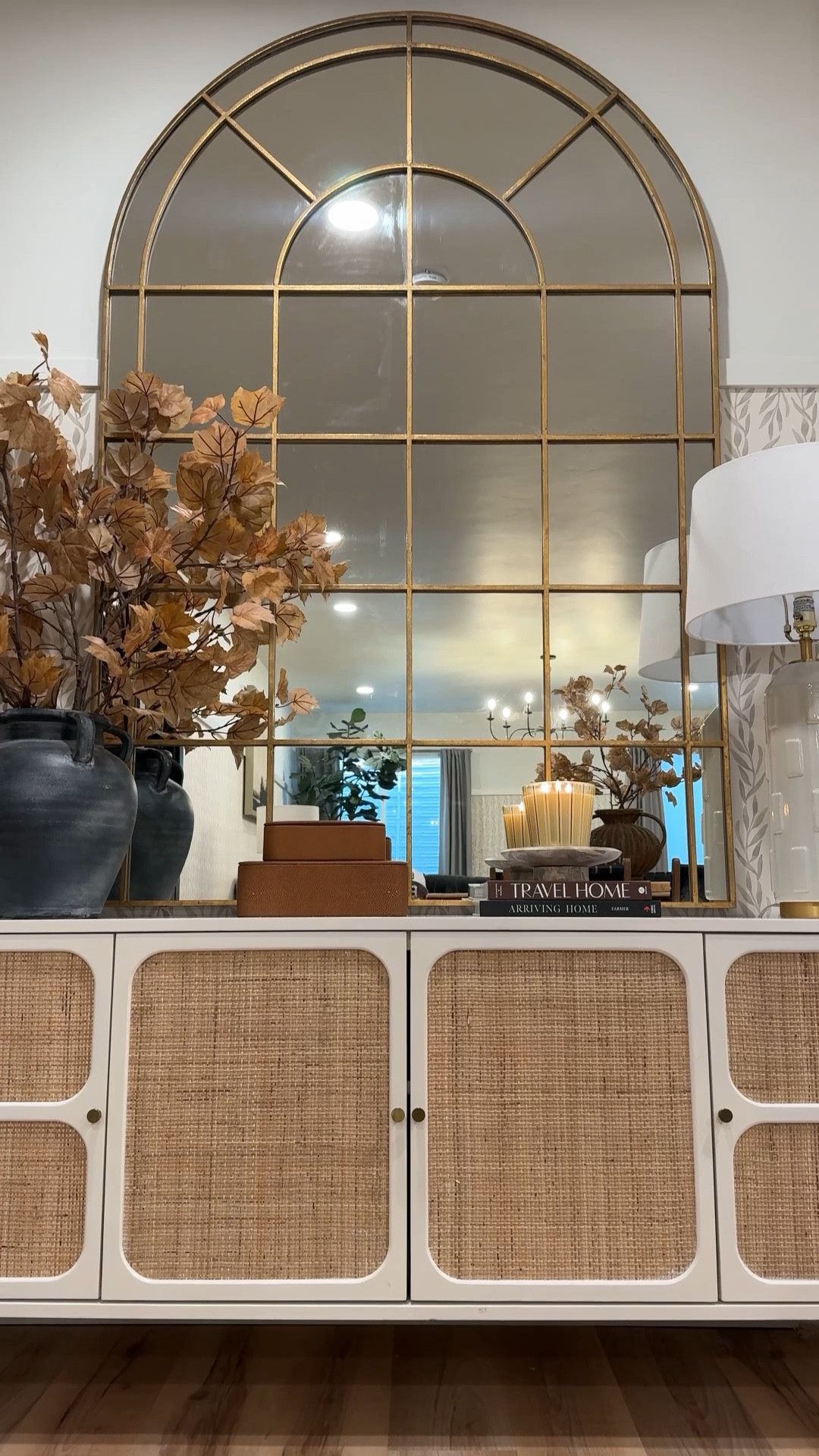 How to hang a heavy mirror in drywall ￼

#LTKHome #LTKSaleAlert