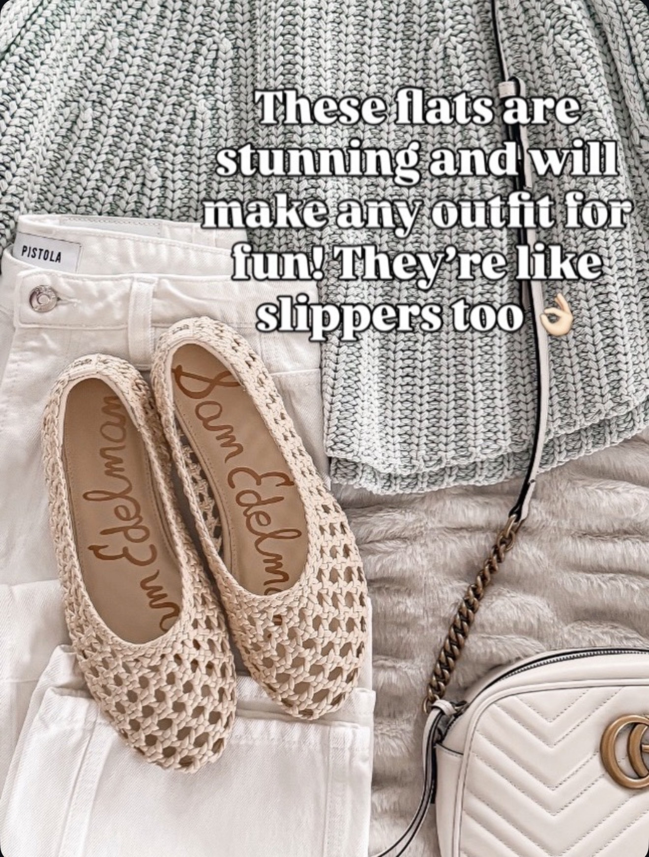 These woven flats feel like slippers but make every outfit look chic… would you wear them? Run tts 

#LTKSeasonal #LTKOver40 #LTKmomlife