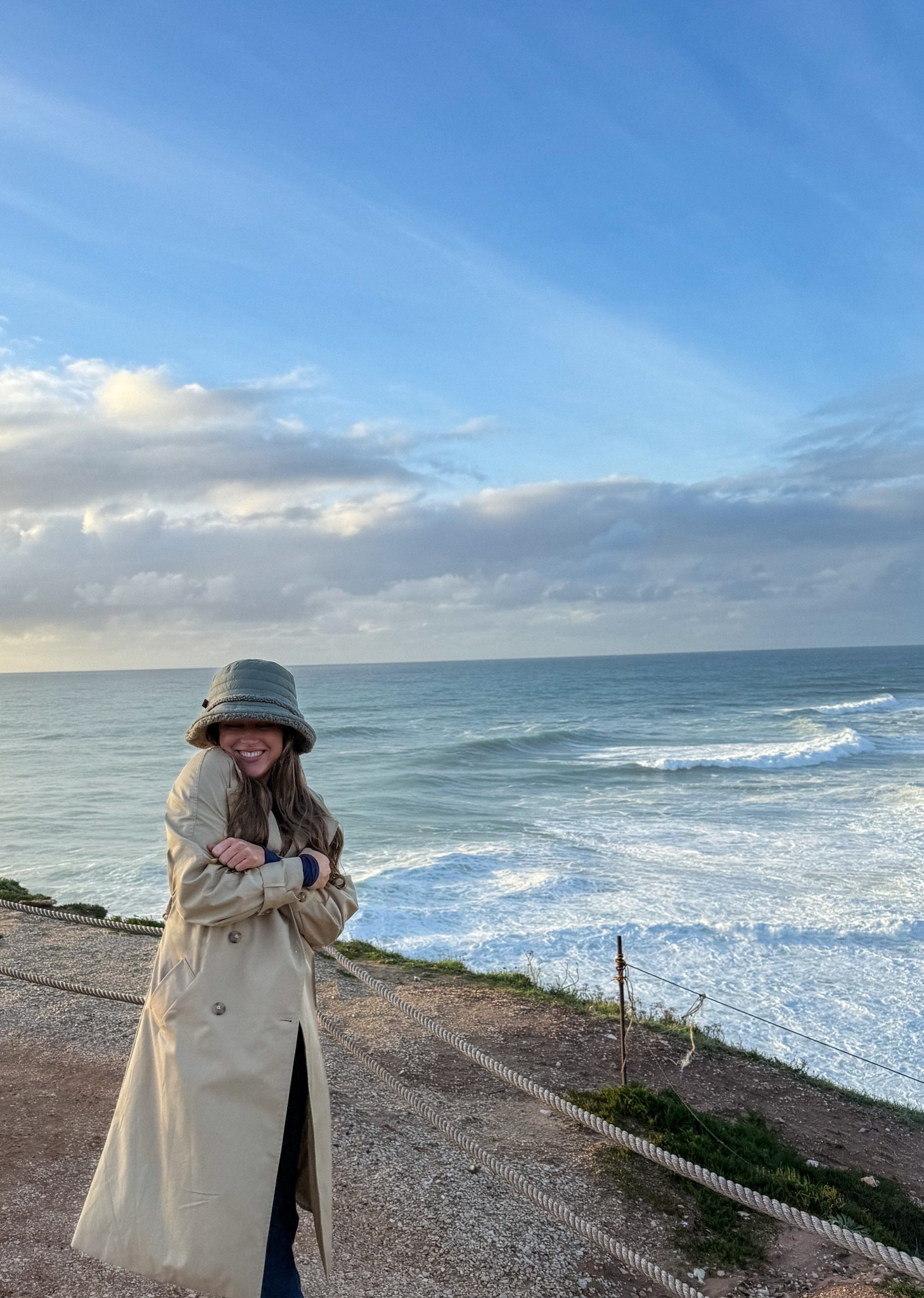 Portugal in winter outfit for the rain or ocean spray in Nazaré! 

#LTKootd #LTKdayinmylife #LTKTravel