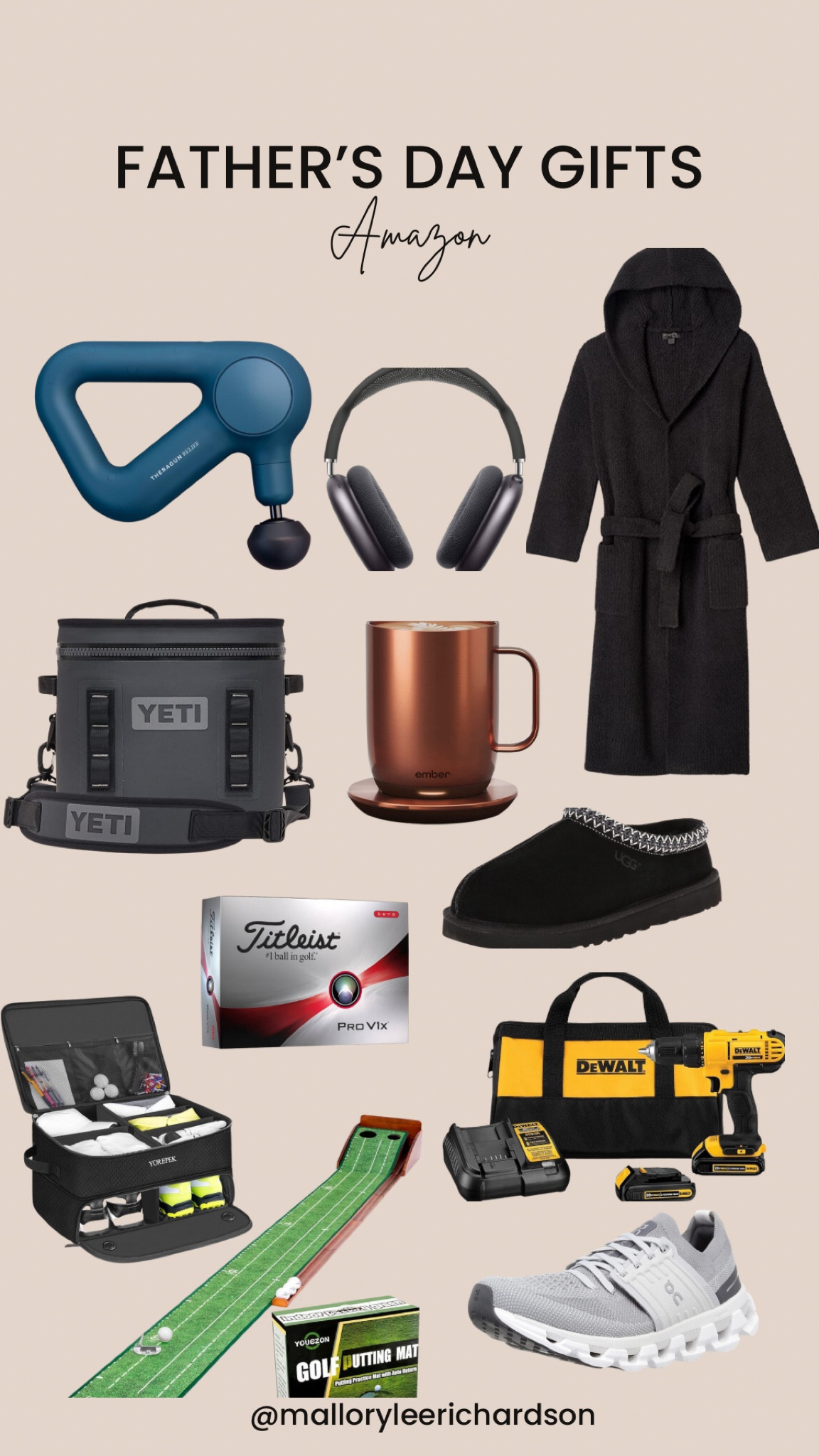 Father’s Day gift picks! 
amazon gifts, father’s day, yeti cooler, ugg slipper, barefoot dream robe, tool bag, coffee warmer, massage gun, golf gifts, gifts for dad 

#LTKMens #LTKGiftGuide #LTKFamily