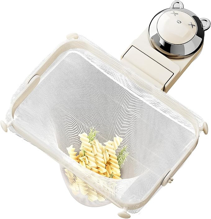 Foldable Kitchen Sink Strainer with Filter Mesh Bags, Food Waste Filter Basket, Suction Cup Foldi... | Amazon (US)