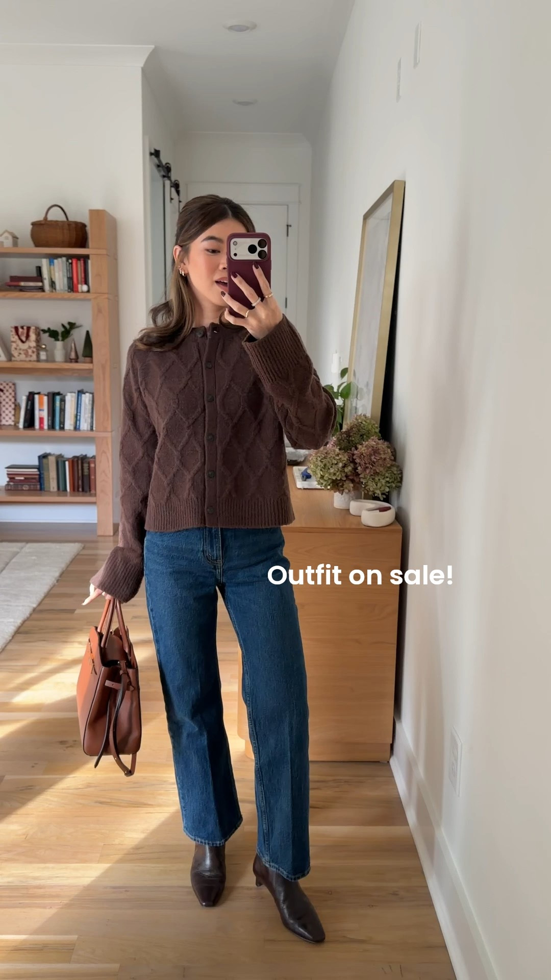 Abercrombie ale 25-50% off use the code CYBERAF for an extra 15% off 

Sweater small, jeans 23 extra short dark wash. 

Casual outfits, Abercrombie discount code 

#LTKootd #LTKPetite #LTKCyberWeek