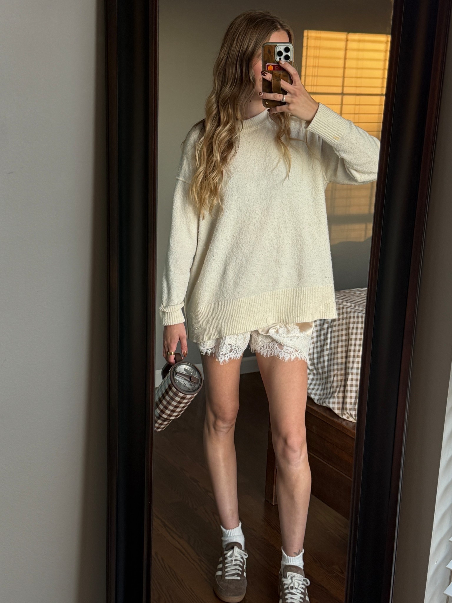 Obsessed with styling these satin shorts 🤍

#LTKSaleAlert #LTKmomlife #LTKootd