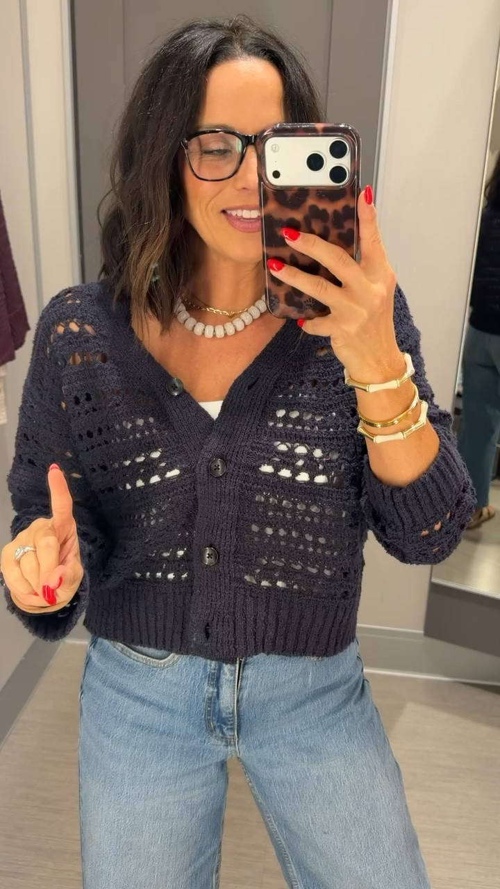 This open-knit cardigan is the perfect lightweight layer for transitioning into fall. 🤍 Wearing an XS!

#TargetStyle #TargetFinds #TargetFashion #CardiganWeather #FallTransition #AffordableFashion #EverydayStyle #LTKStyle #LTKFinds #OOTD