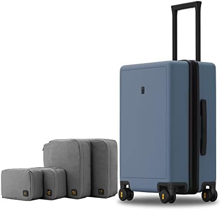 LEVEL8 Elegance Carry-on Suitcase, 20 Inch Carry on Luggage, Hardside Large Suitcases with Wheels... | Amazon (US)