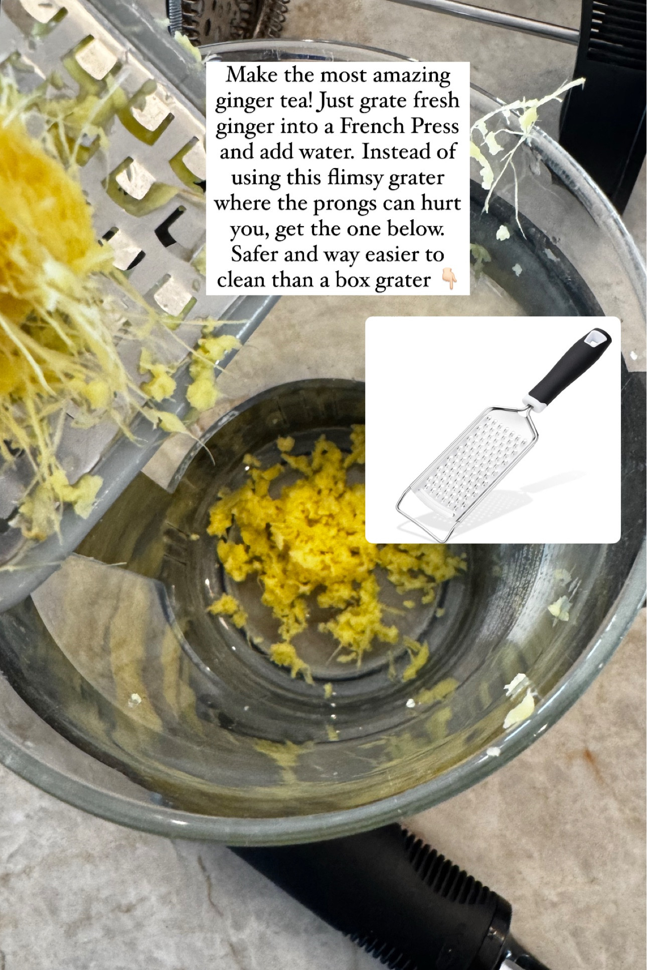 Make fresh ginger tea at home #kitchenessentials 

#LTKHome #LTKGiftGuide #LTKFamily