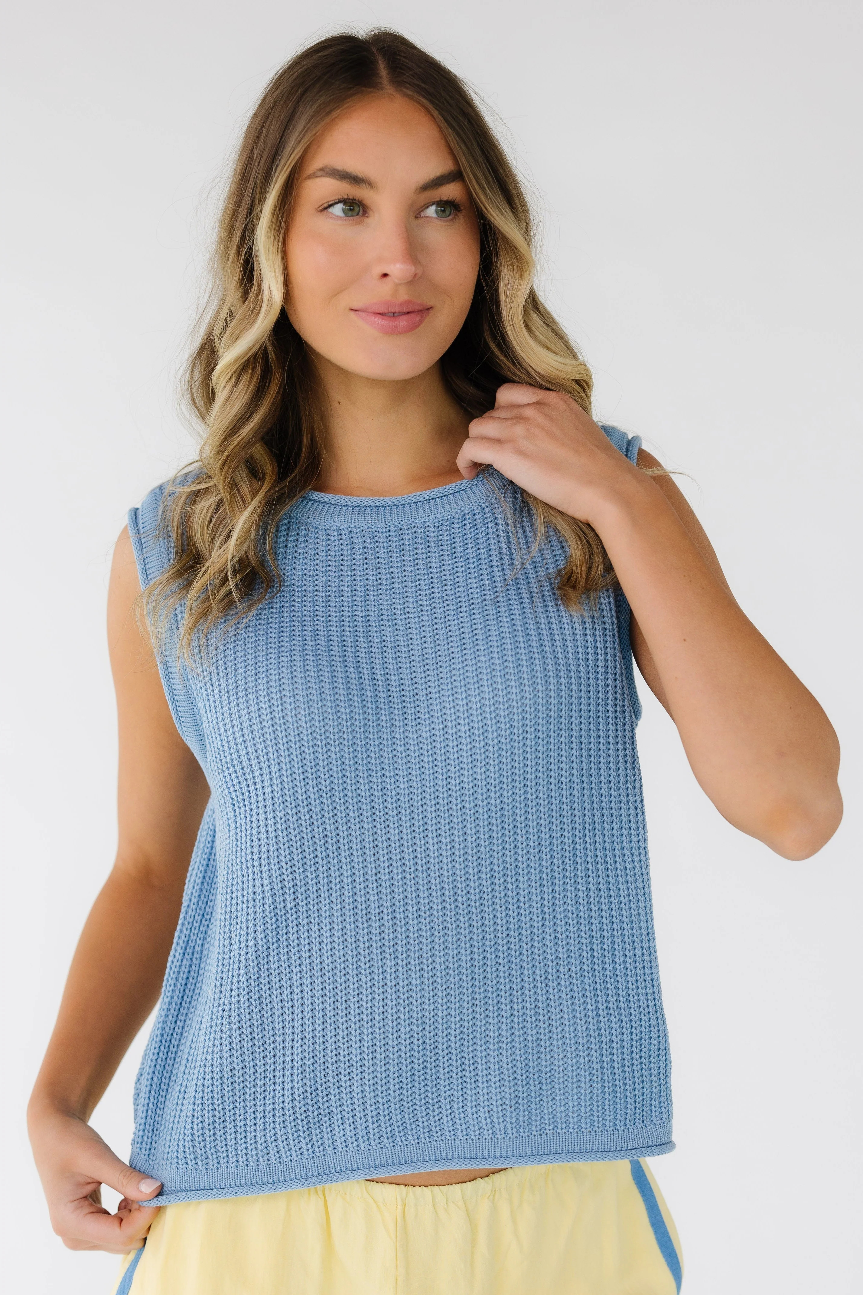 The Tessa Sleeveless Knit Top | Called To Surf