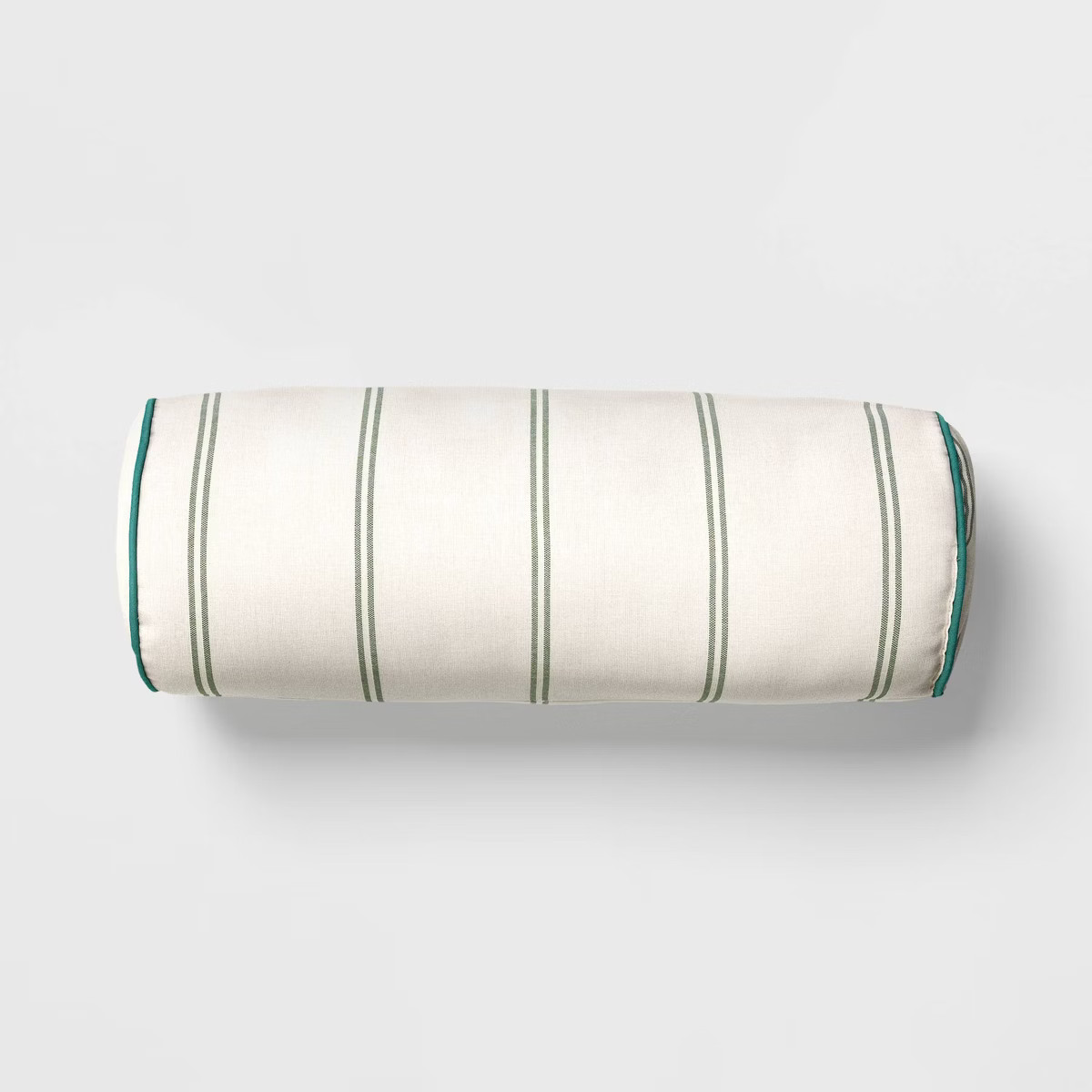 20"x8" Striped Outdoor Bolster Pillows Cream - Threshold™ designed with Studio McGee | Target