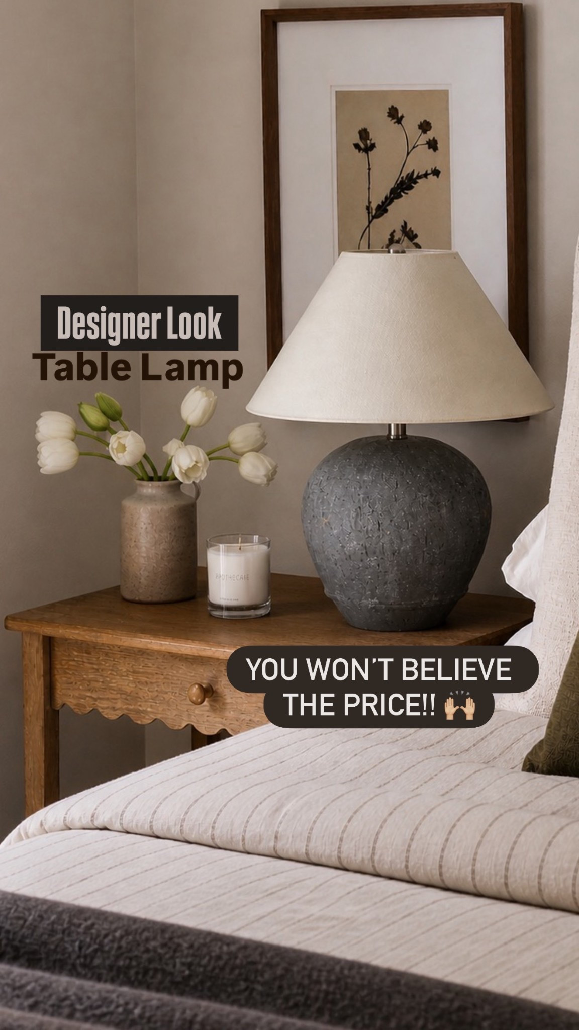 Table lamp | designer look for less | nightstand | amber interiors | McGee & co | bedroom decor 

#LTKHome #LTKSaleAlert