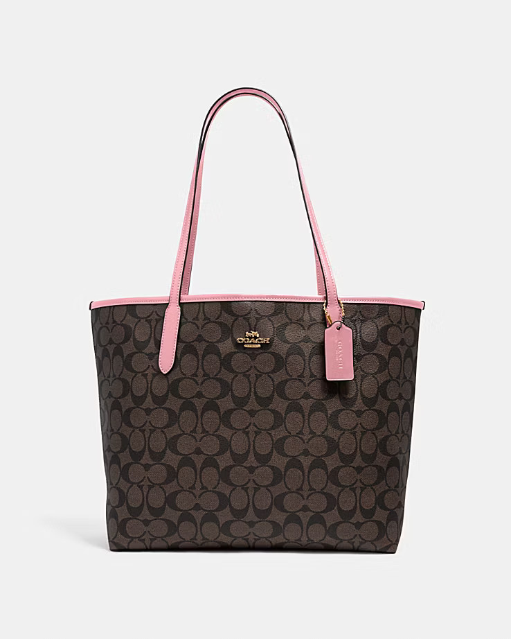 Rowan File Bag In Signature Canvas | Coach Outlet US