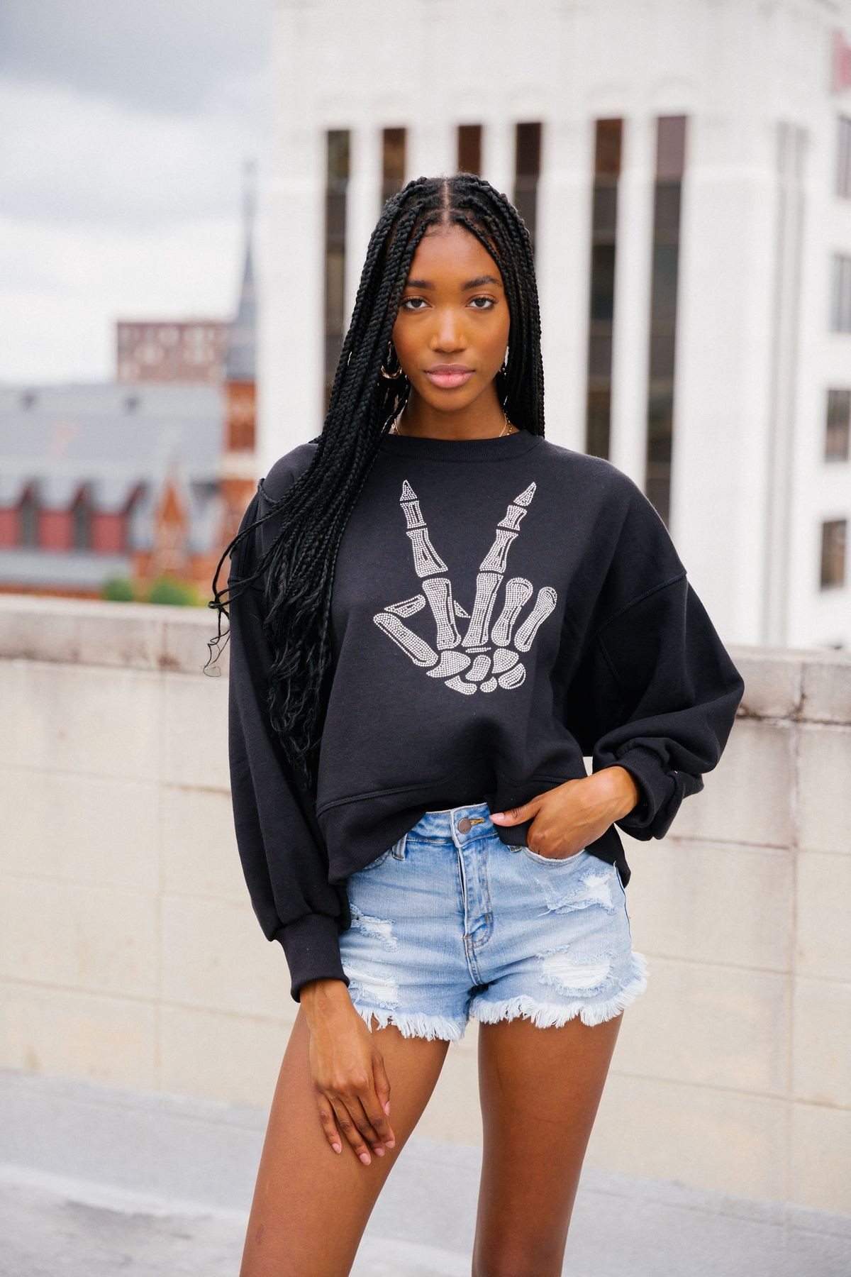 PEACE OUT PULLOVER | Judith March