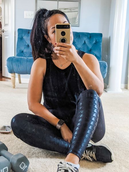 My favorite leggings ever. Nothing holds you in and makes you feel as snatched as the @carbon38 Takara shine leggings.  So worth the investment. 

#LTKstyletip #LTKsalealert #LTKfit