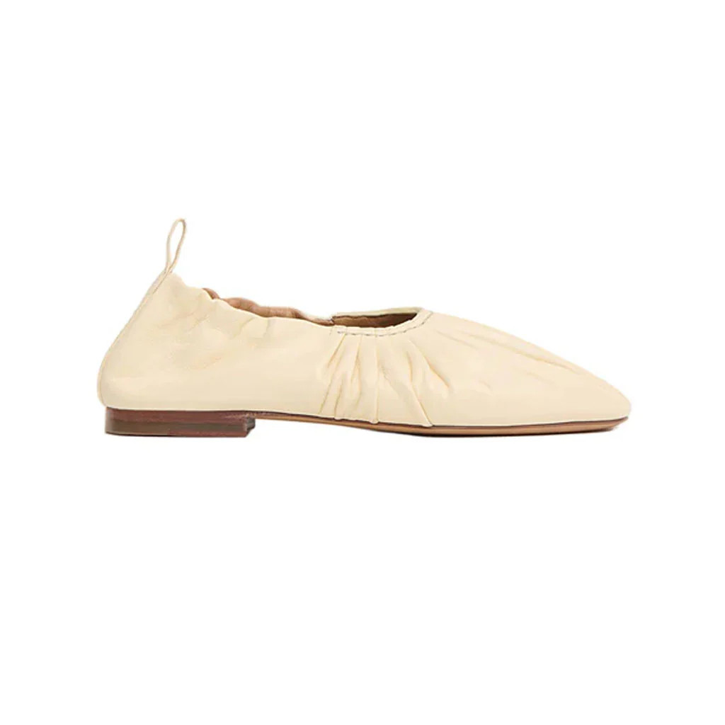 Ruched Ballerina in Jasmine | Over The Moon