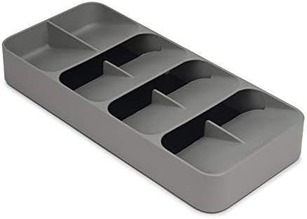 Joseph Joseph DrawerStore Compact Cutlery Organizer Kitchen Drawer Tray, Large, Gray | Amazon (US)