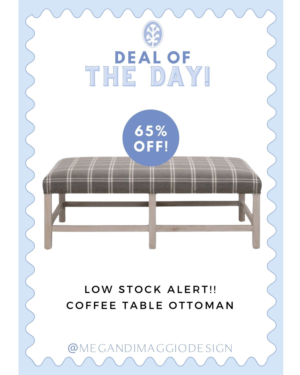 Perfect for a family room or snug, this brown plaid coffee table ottoman is on major sale this Labor Day weekend for 65% OFF!!! 🤯🙌🏻🍂

#LTKSaleAlert #LTKHome