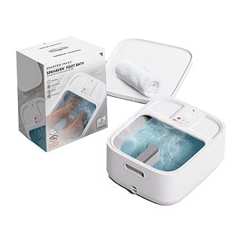 Sharper Image® Foot Bath, Heated Spa with Massage Rollers & LED Display | JCPenney