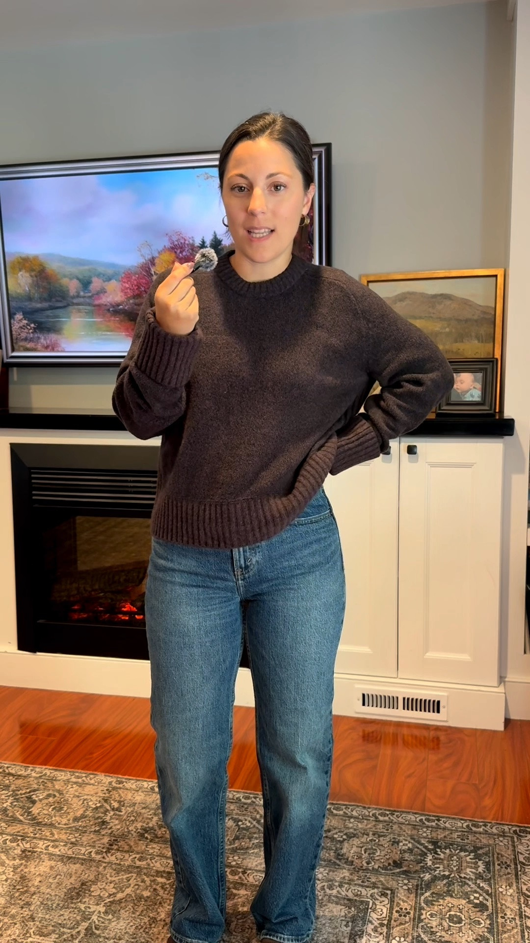 xs sweater, 24 extra short jeans, shoes are true to size. I’m 5ft, 115lbs.

Fall outfits
Fall sweaters
Petite jeans
90s relaxed jeans
Denim
Petite outfits
Loafers
Fall shoes
Capsule wardrobe

#LTKPetite #LTKSeasonal #LTKootd