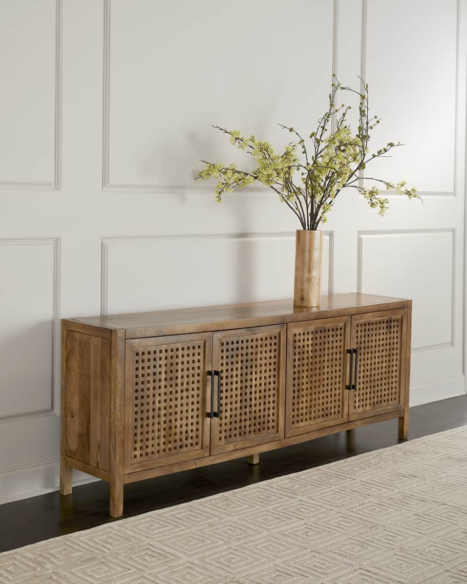 Katherine Noble by BMC Declan 4-Door Console Table | Neiman Marcus