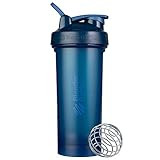BlenderBottle Classic V2 Shaker Bottle Perfect for Protein Shakes and Pre Workout, 28-Ounce, Navy | Amazon (US)