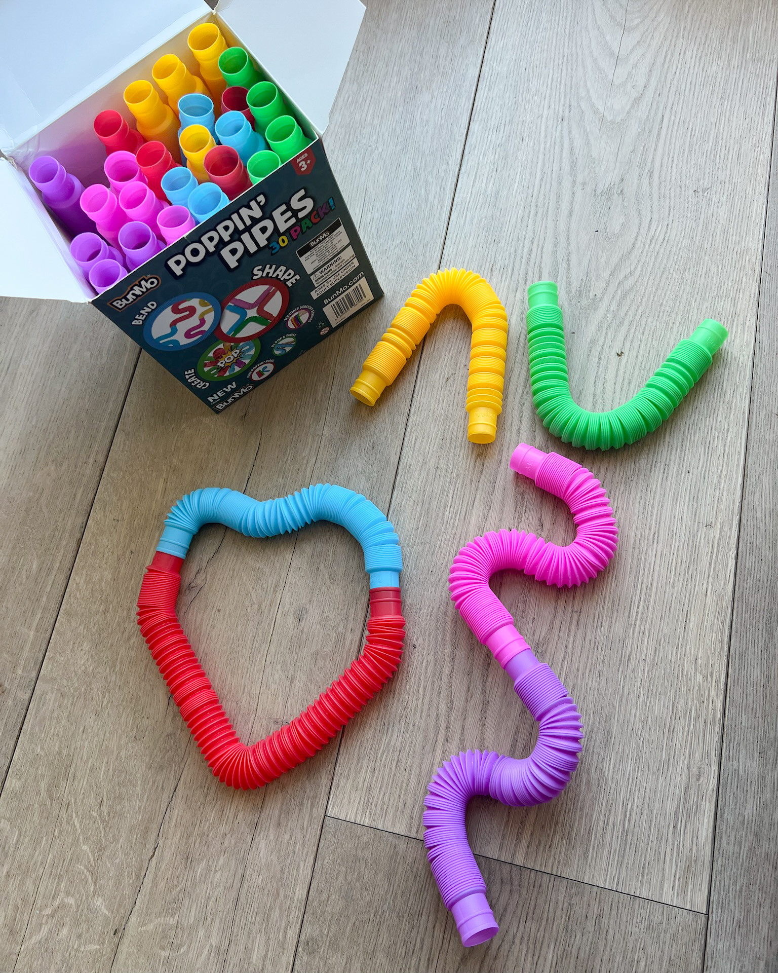 Let the fun (and focus) begin with these Pop Tubes Sensory Toys 🎉💫! Kids can bend, twist, connect, and pop their way to endless giggles while boosting creativity and fine motor skills 🧠💪. Perfect for stress relief, sensory play, or classroom fun! 💖🌈

#PopTubes #SensoryToys #FidgetFun #KidsPlaytime #LearningThroughPlay #SensoryDevelopment #FineMotorSkills #LTKKids #AmazonFinds #CreativeKids #TherapyToys #MindfulPlay #PlayAndLearn #KidsActivities #StressReliefToys 

 