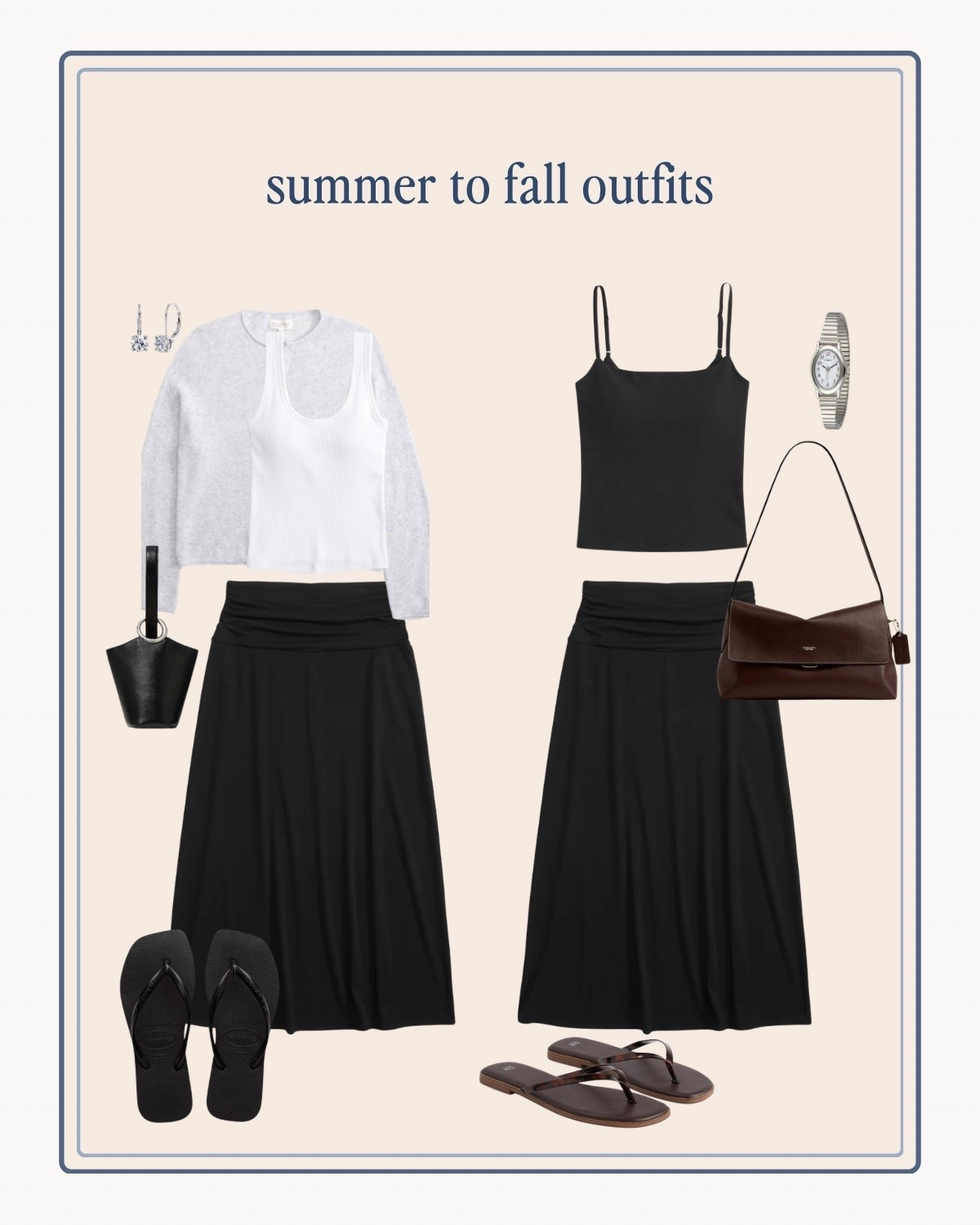 Summer to fall capsule outfits! 

90s minimal, fall transition, Abercrombie

#LTKootd #LTKSeasonal #LTKSaleAlert