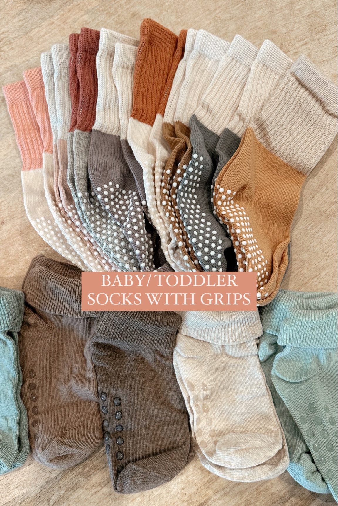 organic cotton toddler socks with grips!

#LTKkids #LTKfindsunder50 #LTKbaby