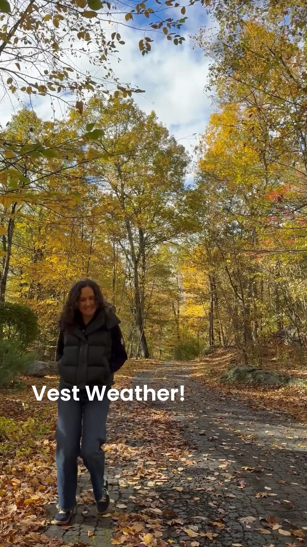 Vest season! Fall outfit love. Wearing my Lululemon vest from past season. 

#LTKOver40 #LTKSeasonal #LTKPetite