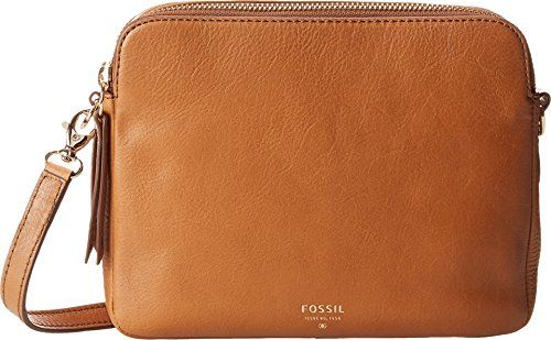 Fossil Sydney Glazed Leather Cross-Body Handbag | Amazon (US)