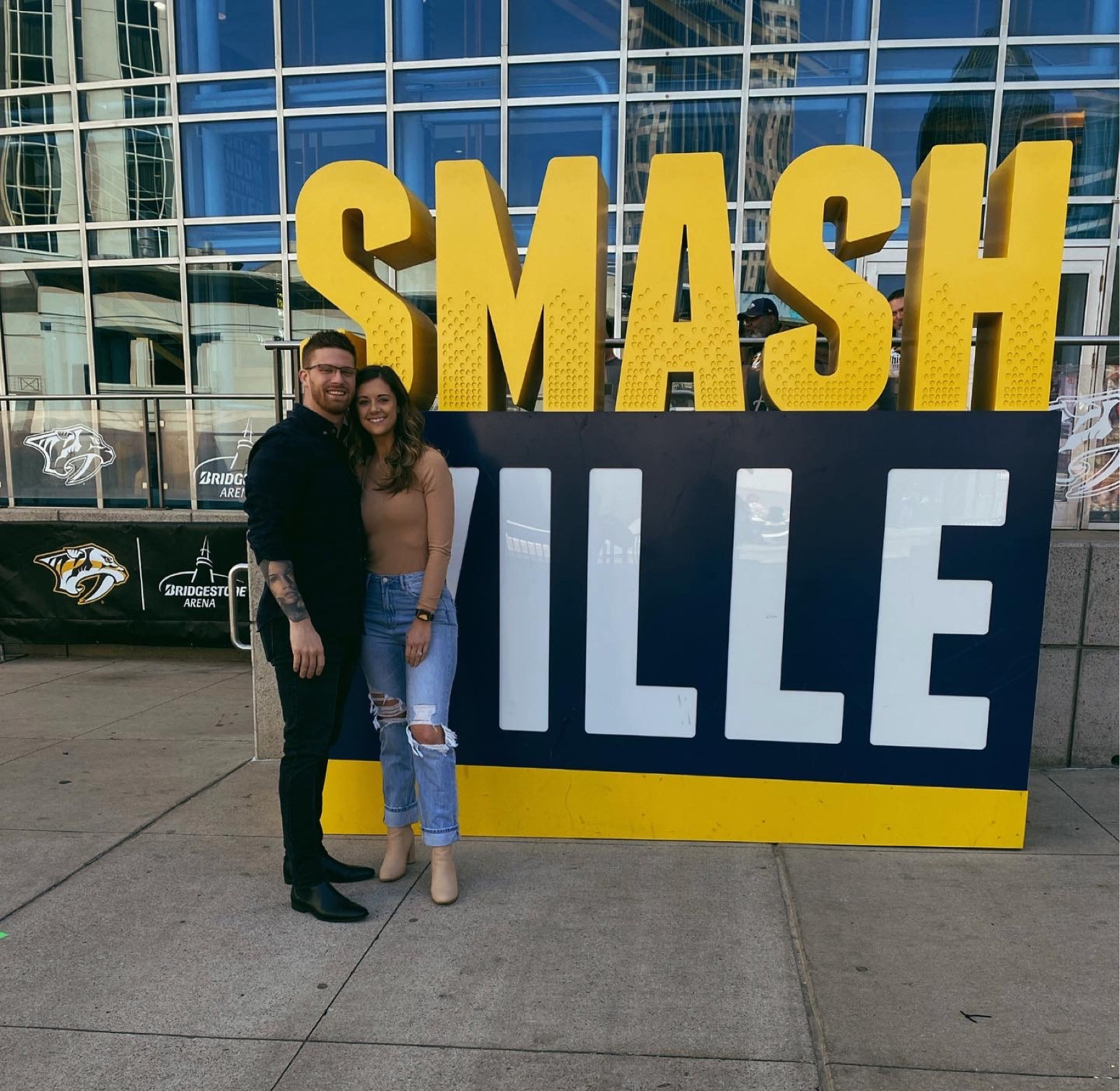 Downtown Nashville and hockey game outfit! 

#LTKunder50 #LTKFind #LTKunder100