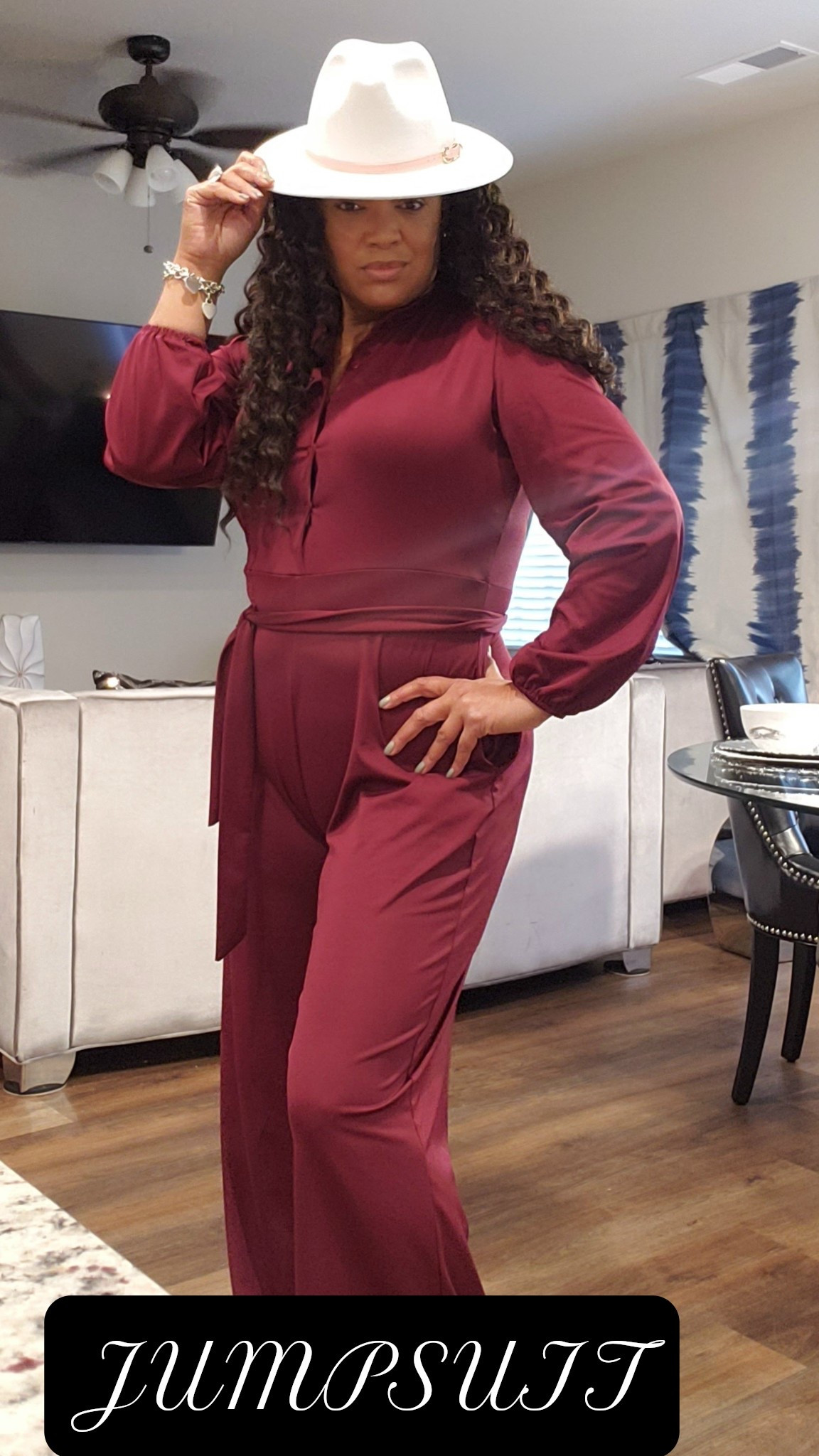 Jumpsuits are the epitome of style, comfort and versatility!  #jumpsuit #fedora #fall #fallfashion #holiday #amazon #styleinspo #fashioninspo #chic #trendy #lunch #coffee #brunch #datenight #classy

#LTKMidsize #LTKootd #LTKHoliday