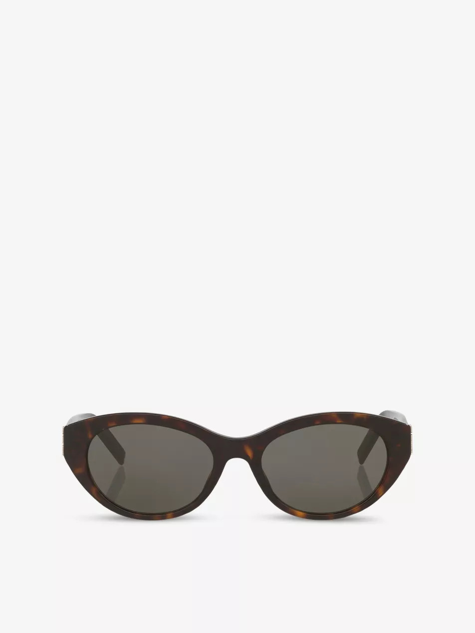 SLM148 Cat Eye-Frame Acetate Sunglasses | Selfridges