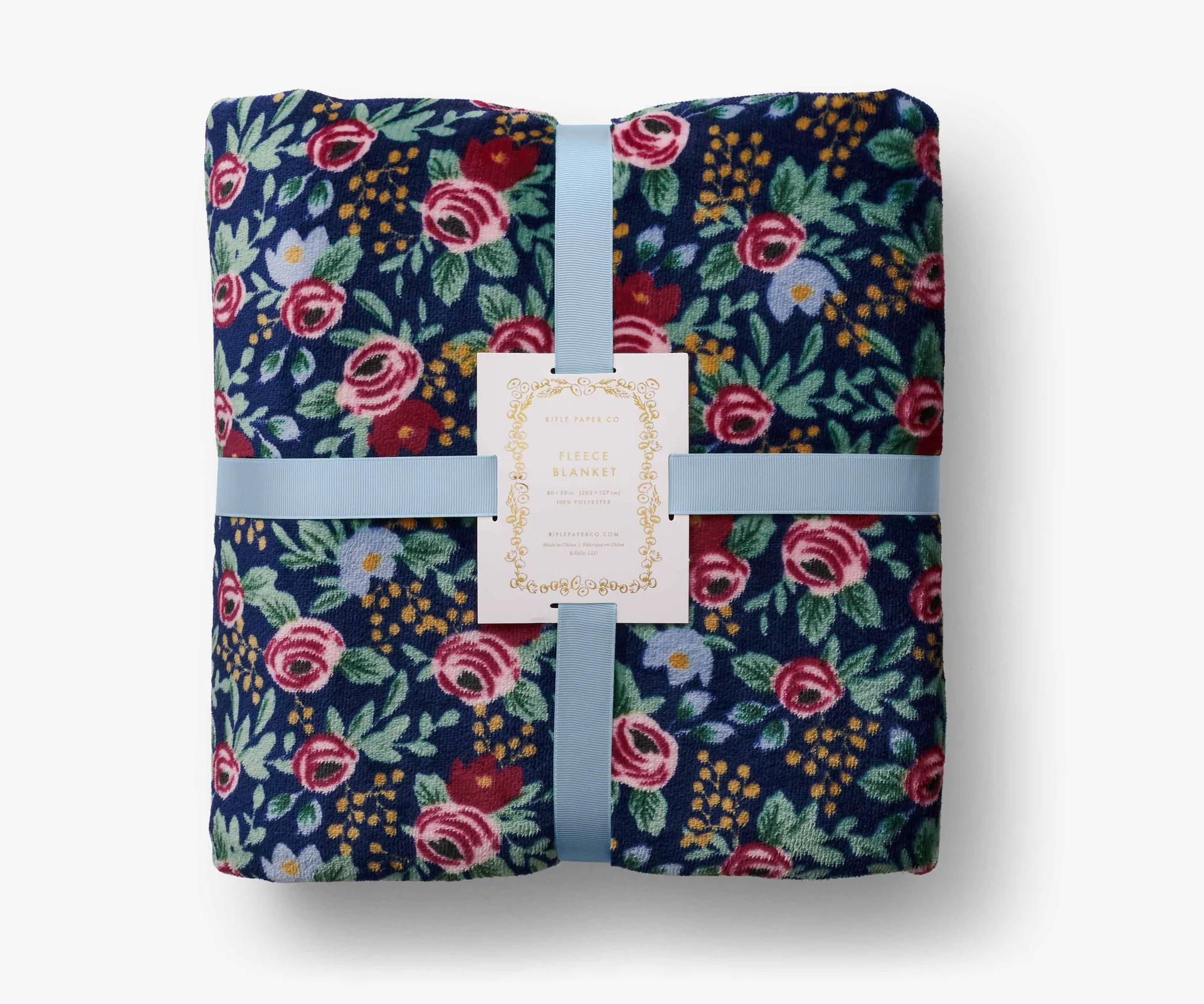 Fleece Blanket - Rosa | Rifle Paper Co.
