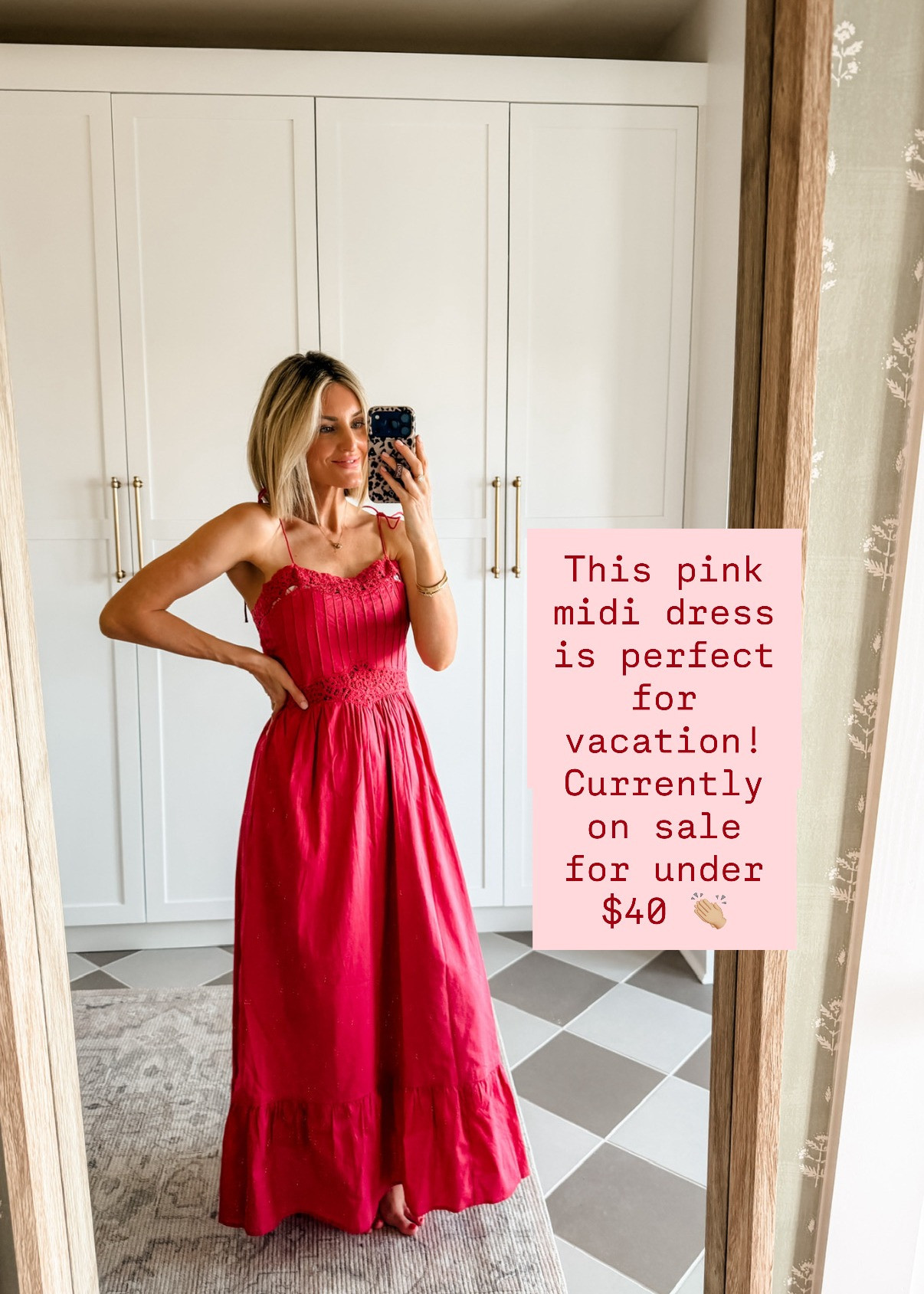 Cannot believe this dress is a Target find! So pretty for vacation! Wearing S and it's on sale!

Loverly Grey, resort wear, Target, pink dress, date night, girls night out, vacation looks 

 #LTKSeasonal #LTKSaleAlert