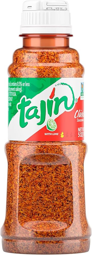 Tajin Cl\u00e1sico Seasoning, Authentic Mexican Chili Lime Spice Blend for Fruit, Snacks, Tacos, ... | Amazon (US)