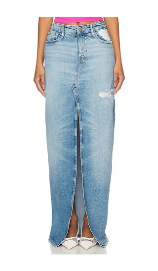Good Ease Skirt in Indigo733 | Revolve Clothing (Global)