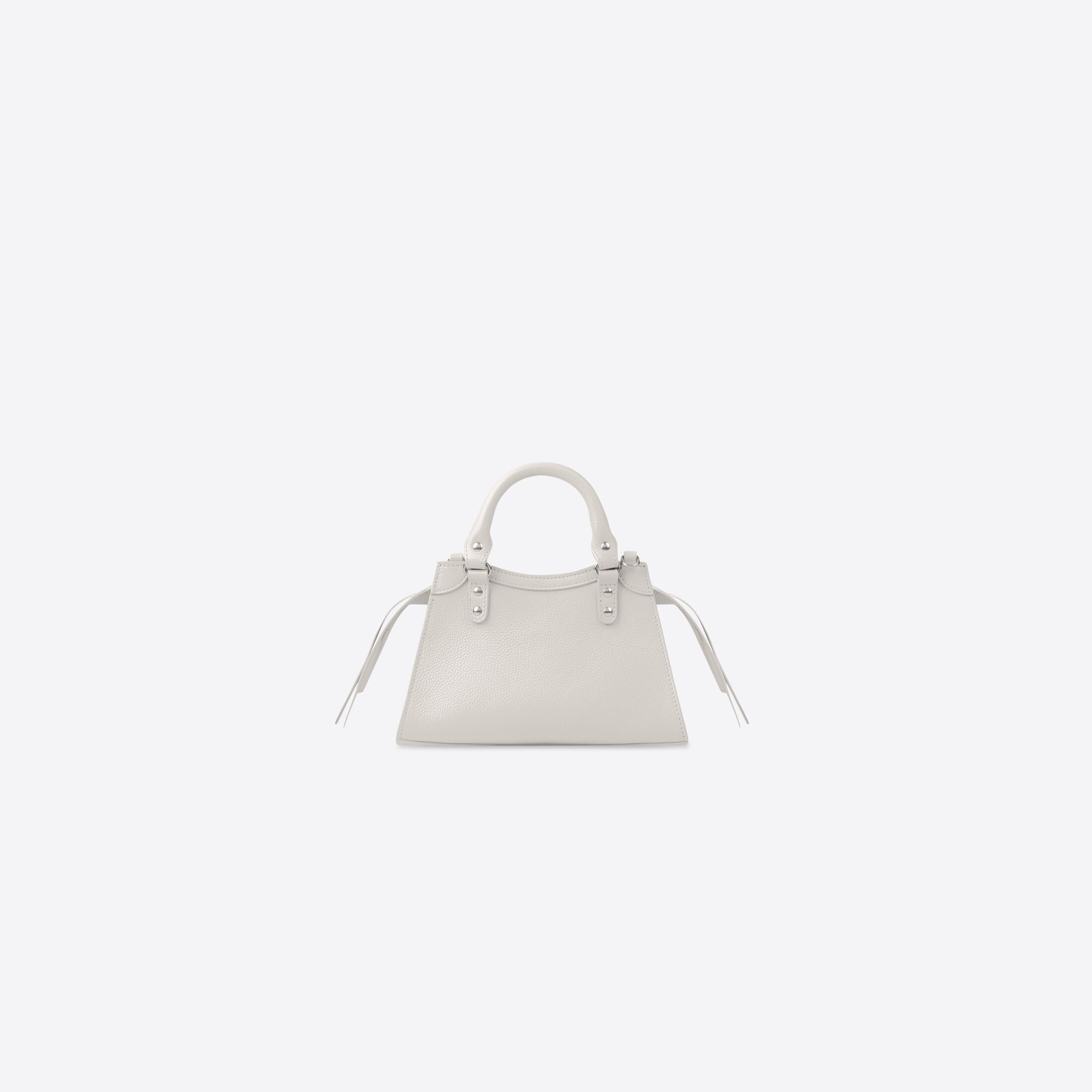 Women's Neo Classic Mini Handbag in Light Grey | Balenciaga