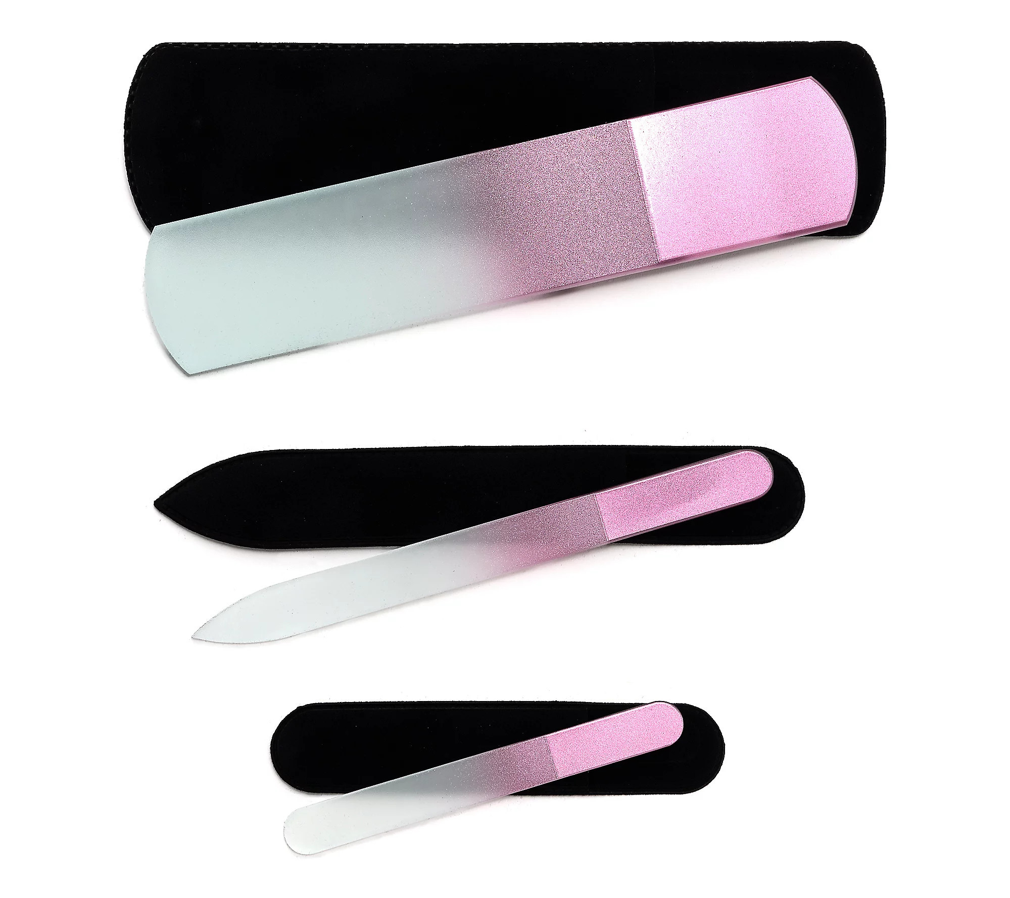 Spa-Rific 3 pc. Crystal Glass Mani/Pedi Set | QVC