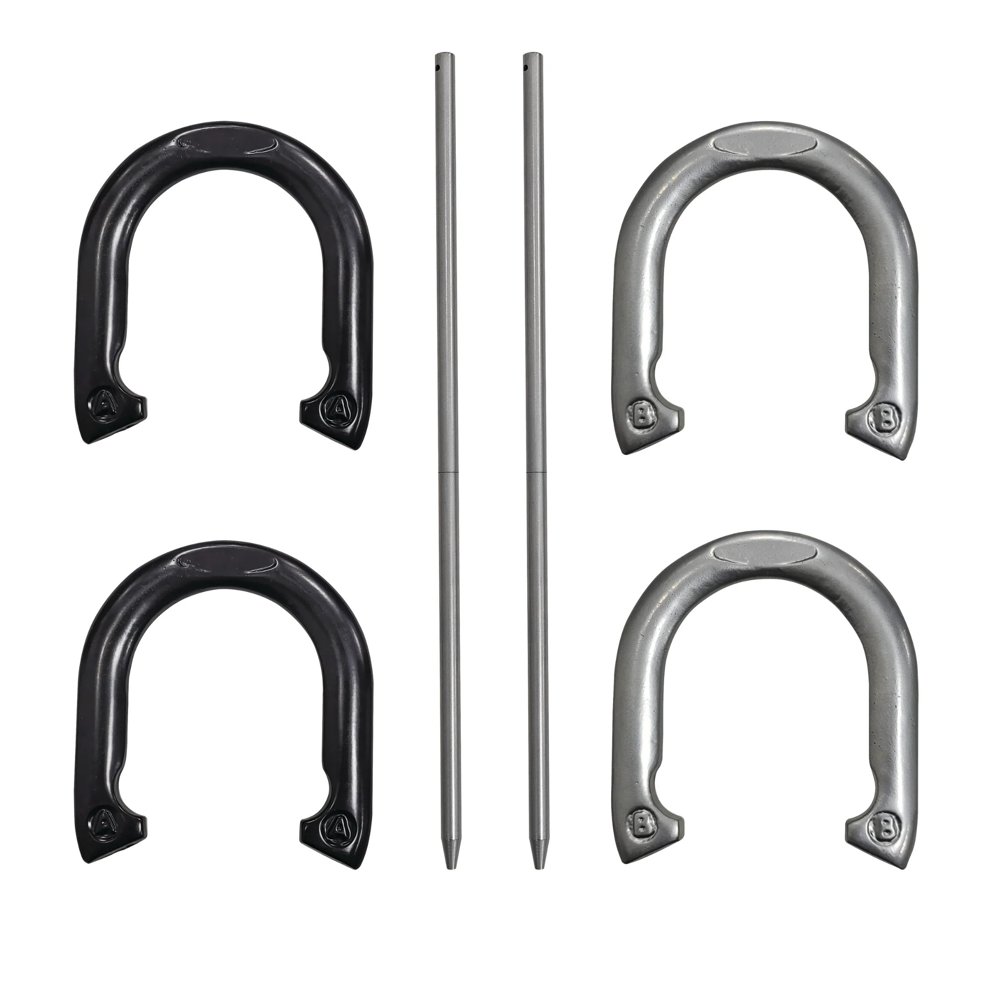 Solid Iron Horseshoes, Outdoor Tossing Game Set, 6-Piece, For All Ages, by MinnARK - Walmart.com | Walmart (US)