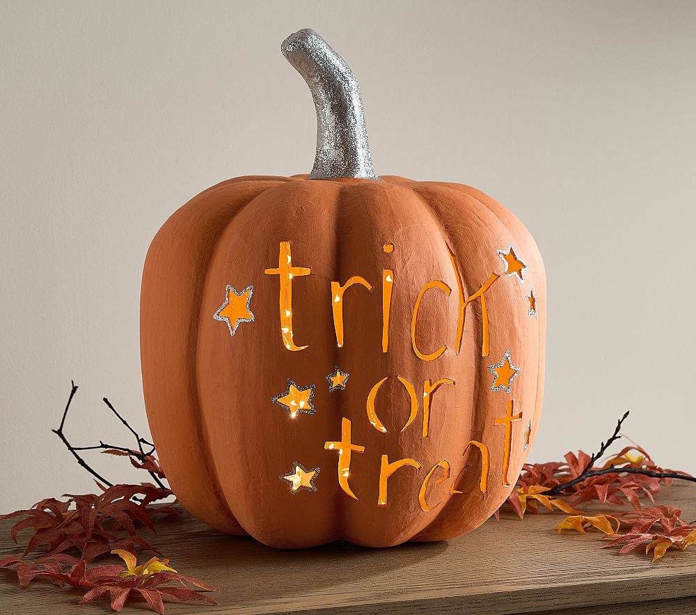 Pumpkin Luminaries | Pottery Barn Kids