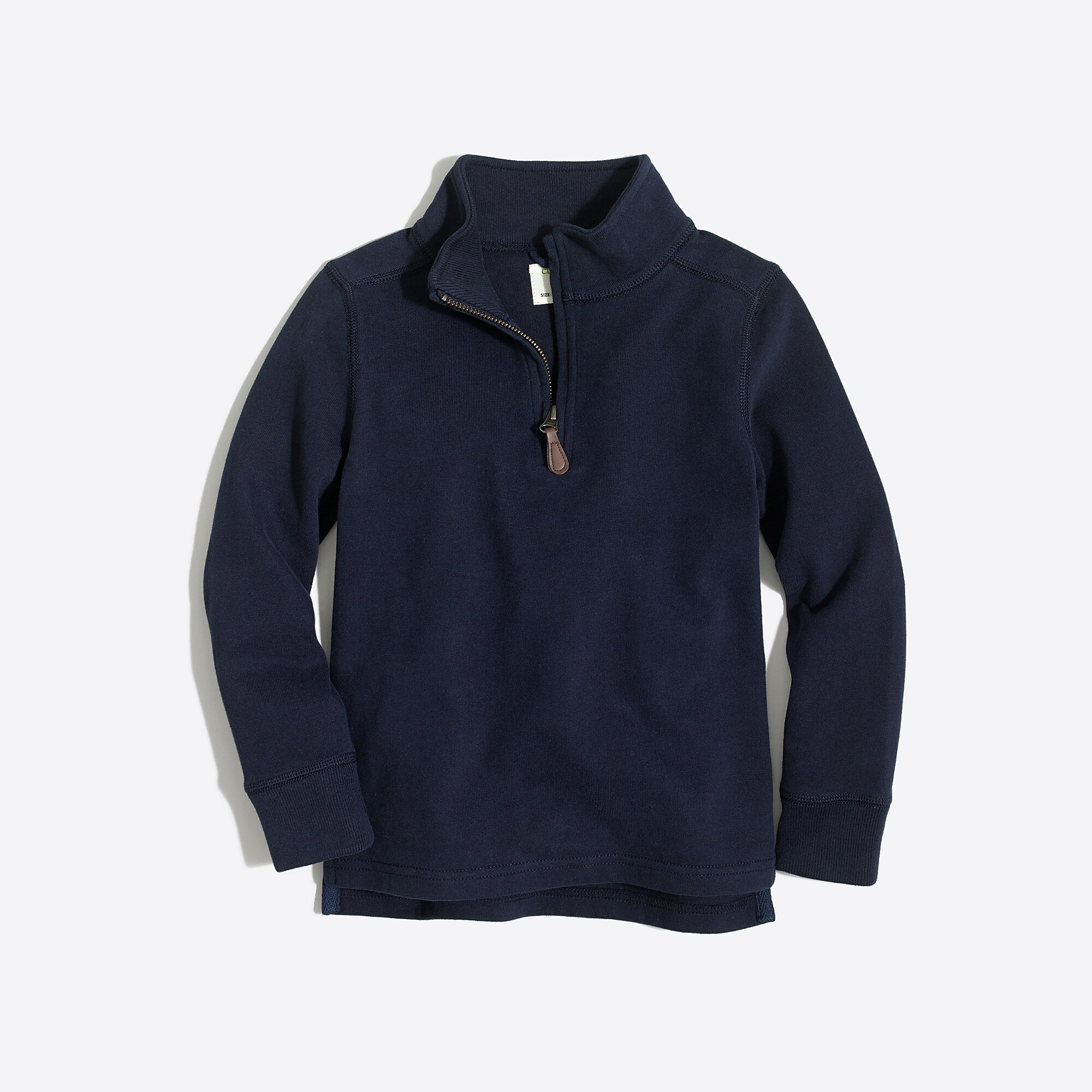 Boys' sueded half-zip popover sweatshirt | J.Crew Factory