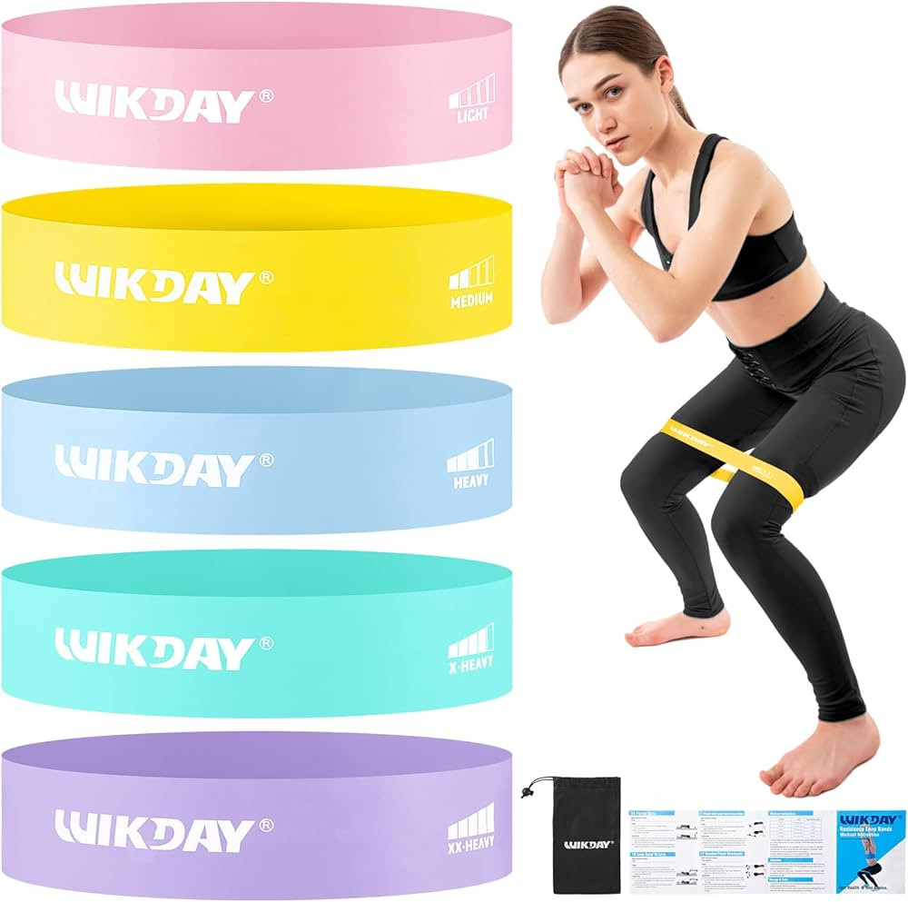 Resistance Bands for Working Out Exercise Loop Bands Workout Bands Set for Men Women Body Stretch... | Amazon (US)