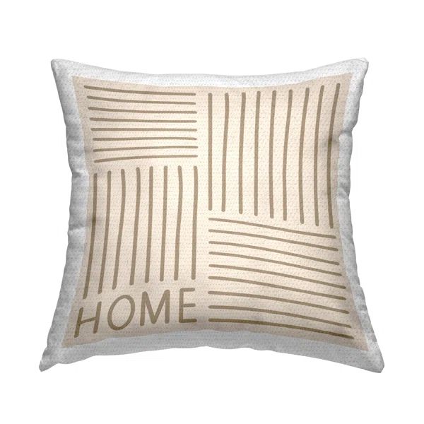 Striped Indoor/Outdoor Throw Pillow | Wayfair North America